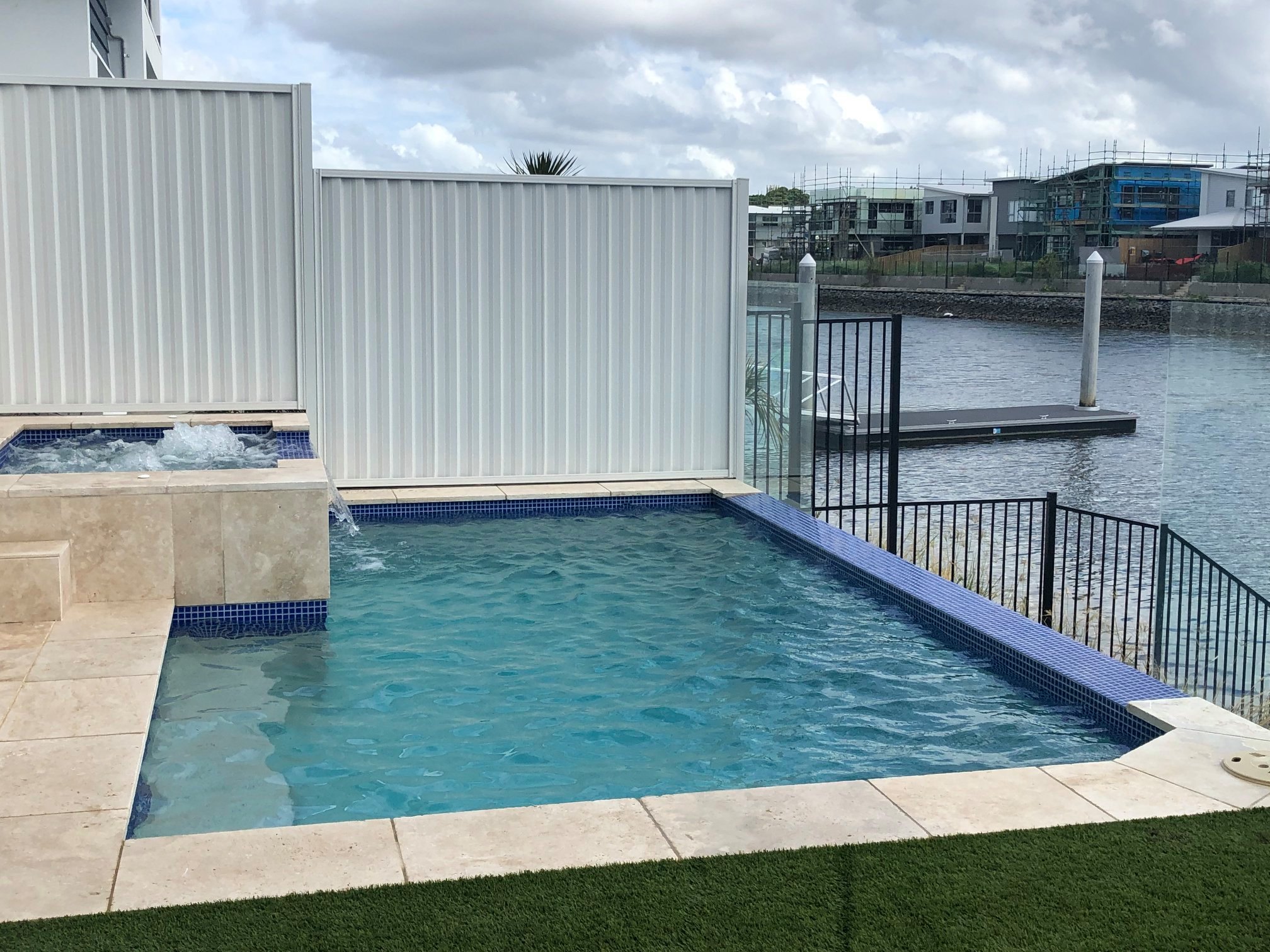 Plunge pool on the Gold Coast