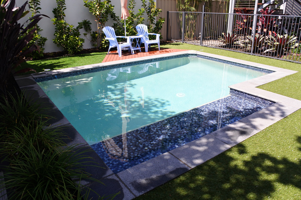 Plunge Pool in a small yard